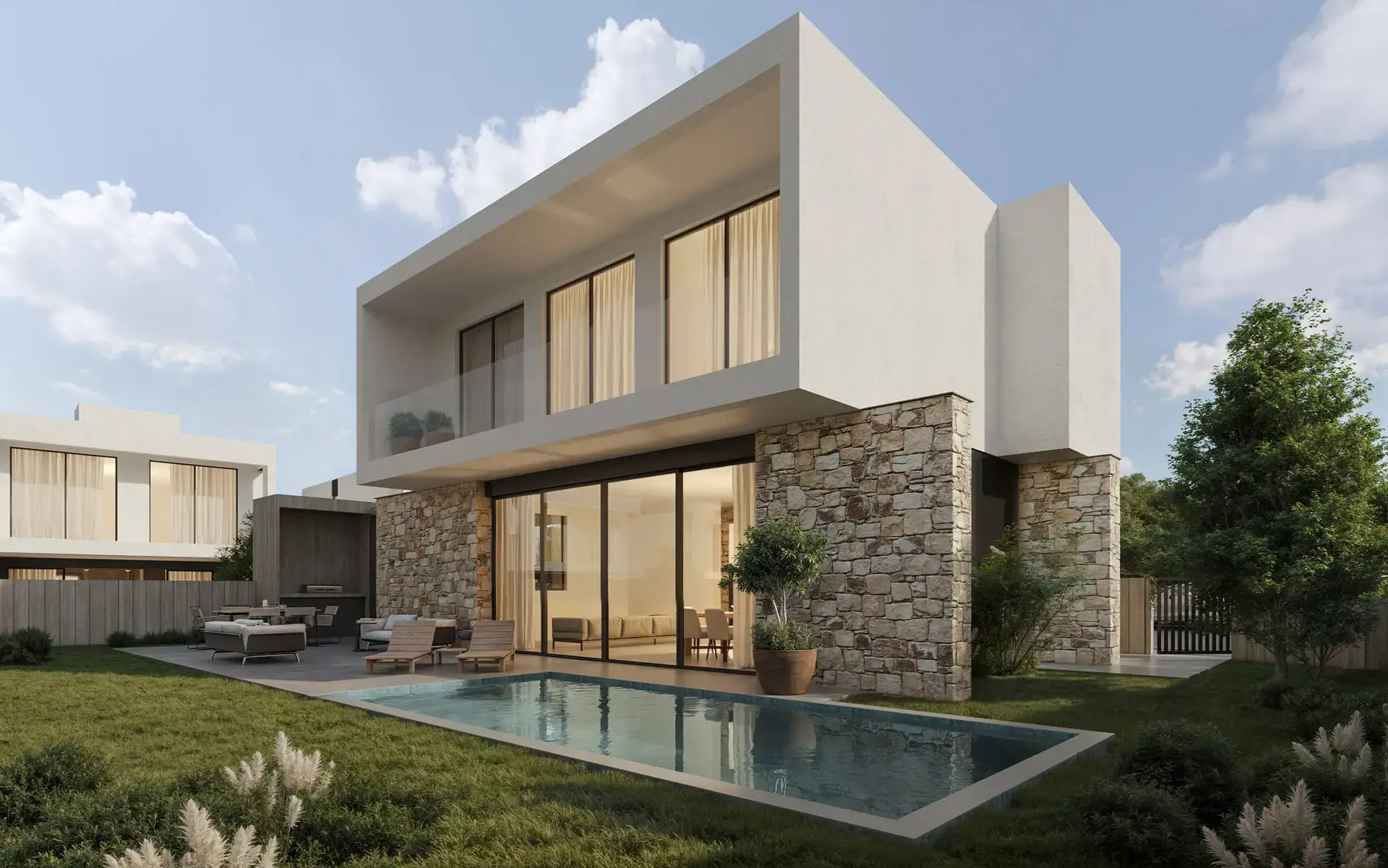 Villa mới ở Geroskipou, Paphos